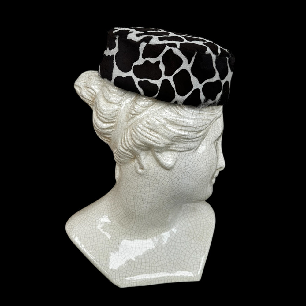 Giraffe Pillbox Hat