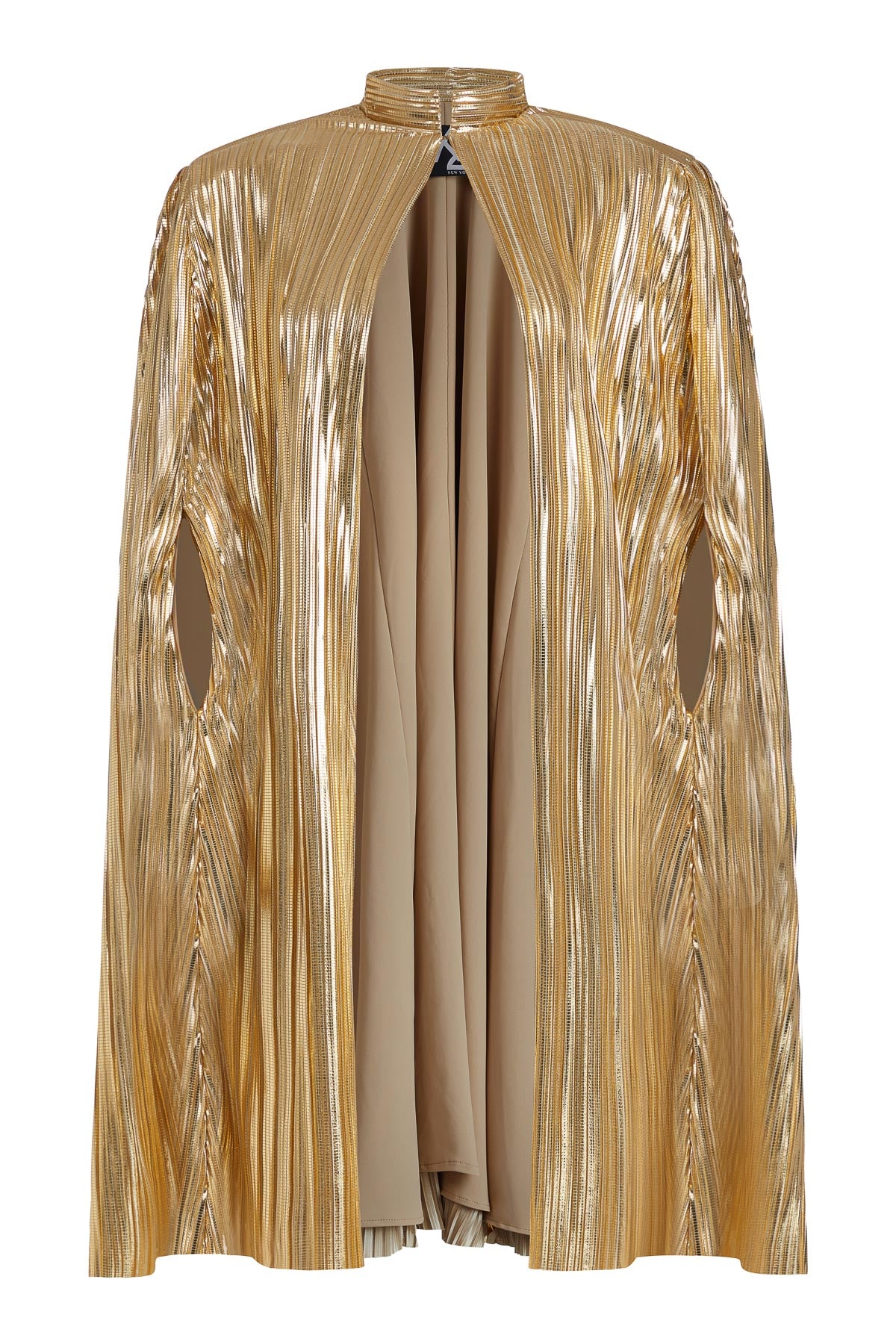 Gold Foil Evening Cape Gold Foil Evening Cape